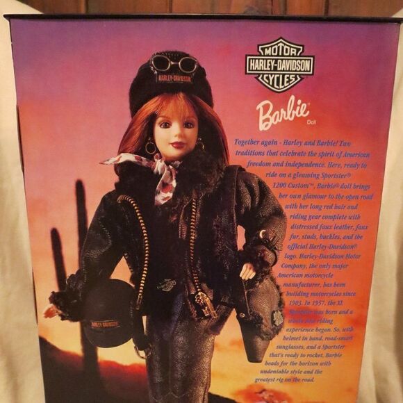 1998 Harley Davidson Barbie 2nd in Series NRFB - Picture 5 of 8